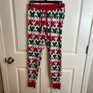 Hanna Andersson Disney Mickey Mouse Holiday Print Pajama Pants